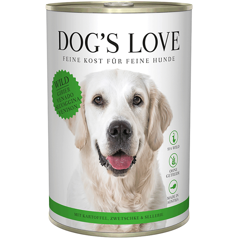 DOG’S LOVE Adult Wild Hunde Nassfutter