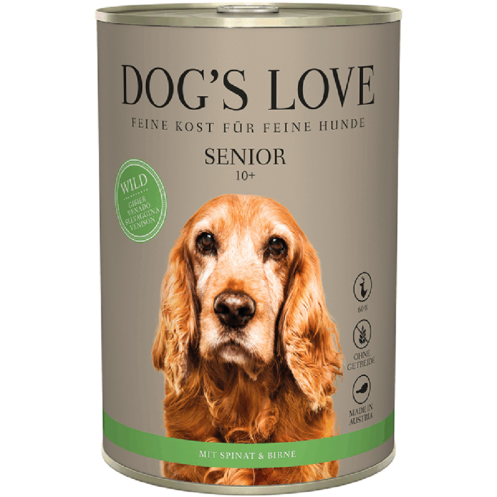 DOG’S LOVE Senior Wild Hunde Senioren Nassfutter