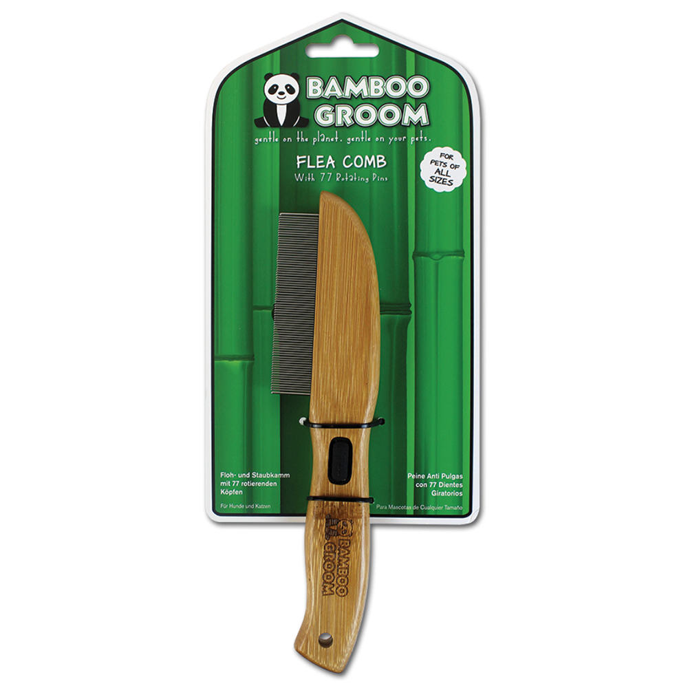 Bamboo Groom Floh- und Staubkamm