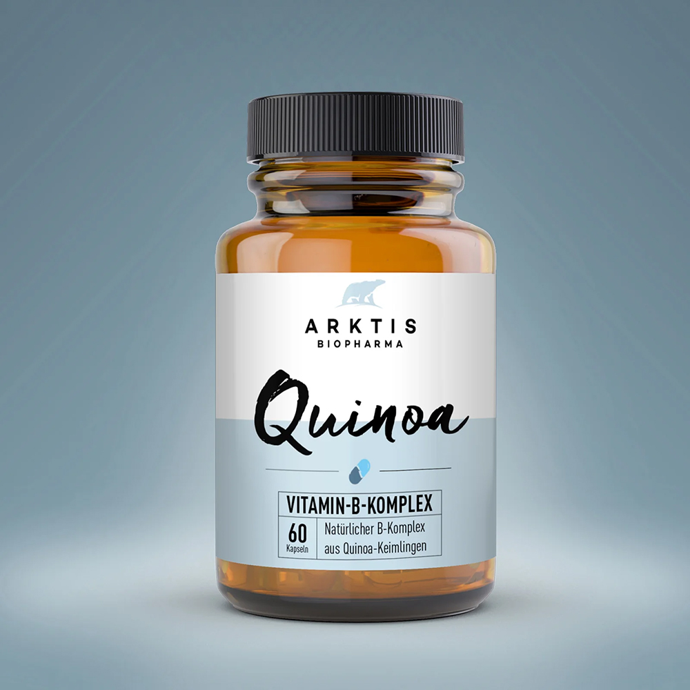 Arktis Vitamin B-Komplex aus Quinoa 60 Kapseln 35g - Human (vorher Danuwa & friends)