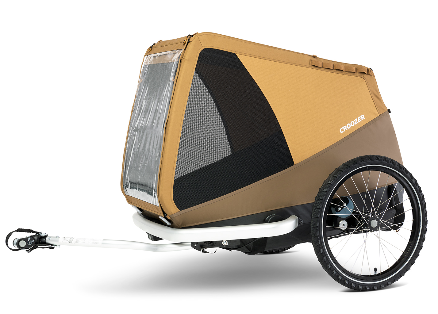 Croozer Hundeanhänger Dog Mikke Sundown yellow XL bis 45kg