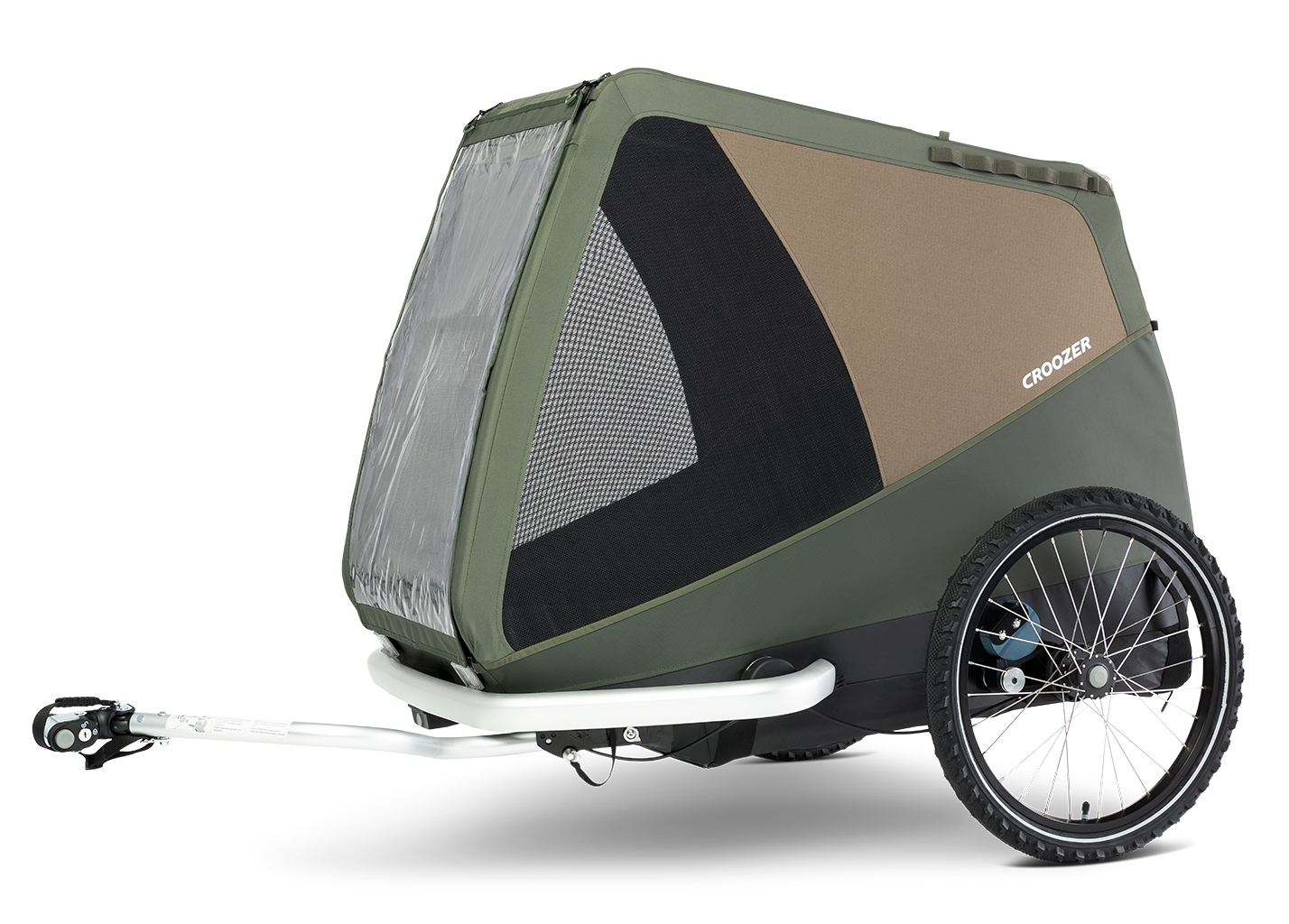 Croozer Hundeanhänger Dog Tammo Moss green XXL bis 45kg