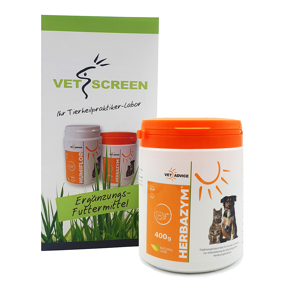Vetscreen Herbazym 400g - MHD 05/2023